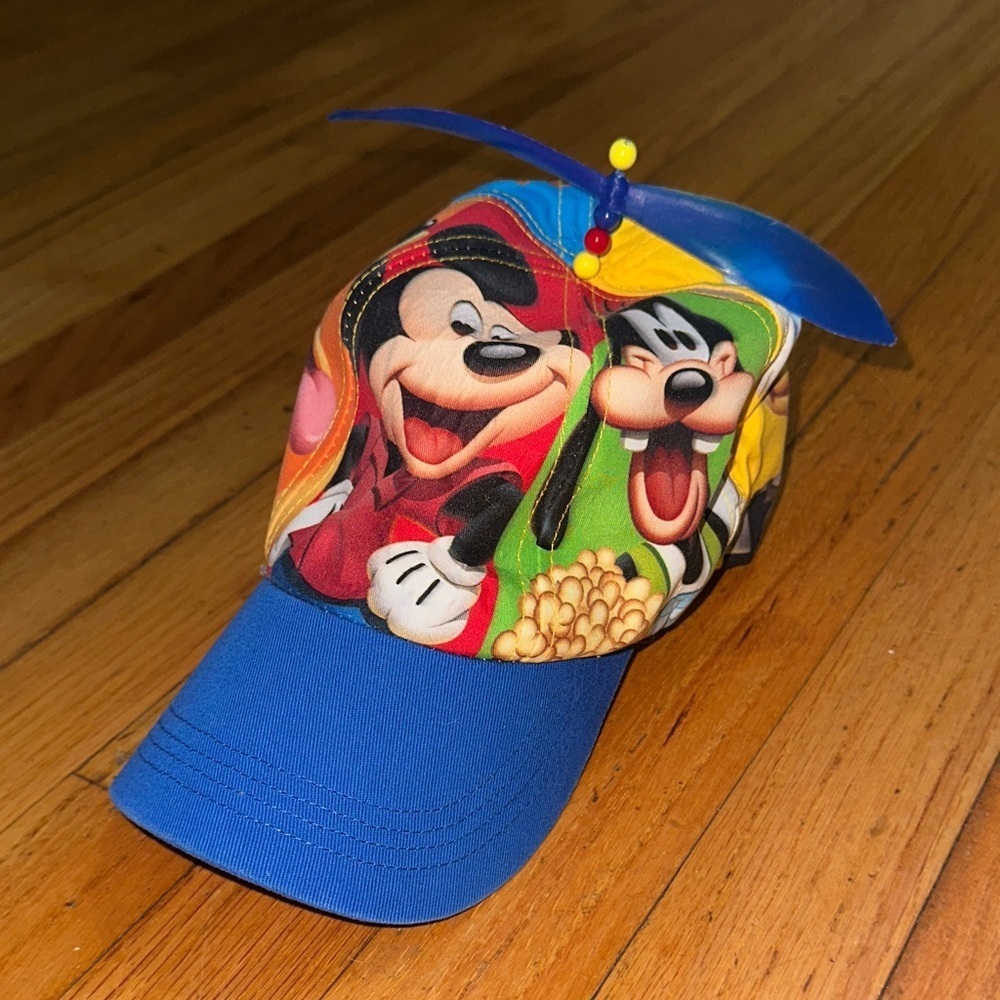 Disney Blue Mickey and Friends Hat